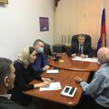 Сенатор Билан Хамчиев провёл прием граждан по вопросам здравоохранения