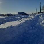 В Бредах активисты помогают населению преодолевать последствия снежной стихии
