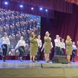 Праздничный концерт «Достойные Отечества сыны» прошел в Пласте ко Дню защитника Отечества