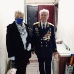 Ветераны северо-запада Москвы принимают поздравления с Днем защитника Отечества