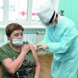 В Нагайбакском районе началась массовая вакцинация против коронавирусной инфекции
