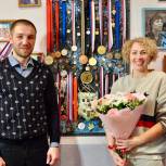 Дмитрий Пирог поздравил с днем рождения ветеранов спорта Краснодарского края