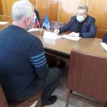 В Малосердобинском районе Николай Макаров рассмотрел обращения граждан