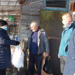 В местной приемной Партии Приволжского района оперативно помогли ветерану боевых действий с продуктами и дровами