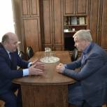 Неверкинский район: Депутат Госдумы Сергей Есяков обсудил с главой района вопросы социально-экономического развития района
