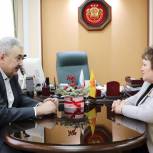 Депутат Госдумы Леонид Черкесов  провел встречу со Спикером Госсовета Чувашии Альбиной Егоровой