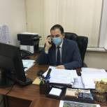 Дмитрий Кудинов ответил на вопросы жителей Октябрьского района