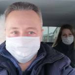 В Губкинском городском округе депутаты помогают волонтерам с доставкой продуктов и лекарств
