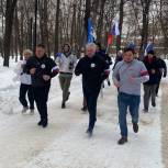 Андрей Картаполов принял участие в забеге в поддержку олимпийцев