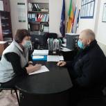 В Городищенском районе прошел прием граждан по вопросам социальной поддержки отцовства