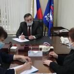 Управляющий Пенсионным фондом Дагестана Магомед Исаев провел прием граждан