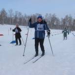 Активисты Свердловской области приняли участие в массовой гонке «Лыжня России»