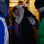 Первый поезд с эвакуированными жителями Донбасса прибыл в Самарскую область