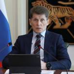 Губернатор Приморского края Олег Кожемяко переизбран секретарем реготделения «Единой России»