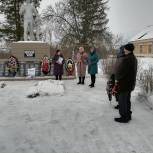 В Железногорском районе единороссы приняли участие в митинге, посвященном Дню освобождению села от немецко-фашистских захватчиков