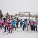 В Кемеровском муниципальном округе прошли лыжные гонки