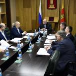 Состоялось заседание Президиума Совета руководителей представительных органов муниципальных образований Тверской области при председателе Законодательного Собрания
