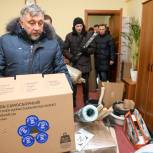 Единороссы передали необходимые вещи, инвентарь и инструменты для наших раменских военнослужащих