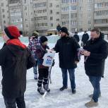 Товарищеский турнир по хоккею ко Дню защитника Отечества прошел на ледовой площадке Йошкар-Олы