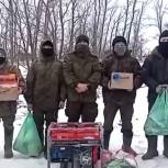 «Единая Россия» передала из Московской области дизельный генератор бойцам на передовую