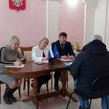 Секретарь Волжского районного местного отделения Партии и депутаты Госсобрания совместно провели личный прием граждан