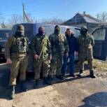 Активист «Единой России» доставил на передовую очередную партию посылок