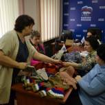 «Серебряные волонтеры» Серпухова принимают участие в акции «Тепло для героев»