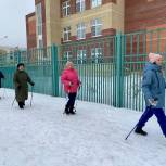 Единороссы Балашихи открыли новую секцию скандинавской ходьбы