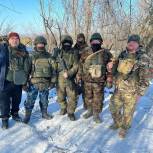 Сергей Бабин встретился с бойцами в зоне проведения спецоперации