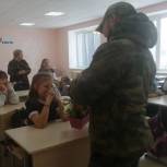В Калтасинском районе участник СВО поблагодарил девочку за слова поддержки