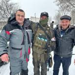 Марат Юсупов посетил бойцов на передовой