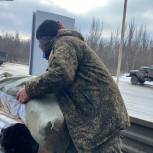 Военнослужащие встретили 20-тонную фуру с дополнительной помощью из Екатеринбурга