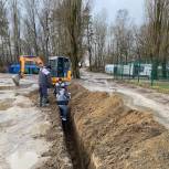 В Янтарном завершены работы по устройству новой ливневой канализации