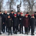 Депутат Вячеслав Василенко провел «Урок мужества» для школьников Советского района