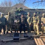 «Единая Россия» передала спецоборудование подразделениям Росгвардии в зоне СВО в ЛНР
