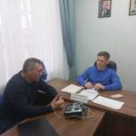 Депутат ЗСК Сергей Хандожко провел прием граждан в Динском районе