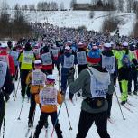 Единороссы Северного округа приняли участие в забеге «Лыжня России»