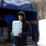 «Молодая Гвардия Единой России» Москвы передала 2 тысячи бутылок питьевой воды для раненых участников СВО