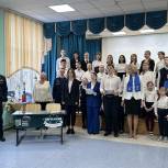 В Щелковском лицее №14 им. Гагарина появилась «Парта Героя»