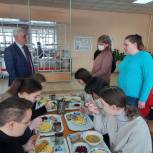 В Белгородской области продолжается контроль питания в школах