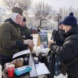 В Красноярске «Единая Россия» организовала сбор средств для участников СВО
