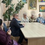 В Рузском обществе инвалидов состоялась встреча с Владимиром Вшивцевым