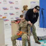 «Единая Россия» организовала курсы первой помощи в штабе общественной поддержки Курской области