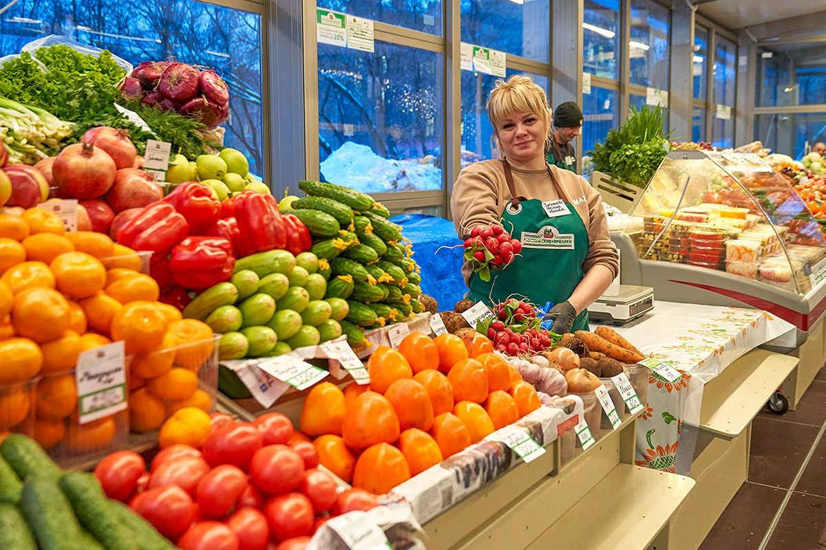 Московские ярмарки выходного дня впервые открылись зимой