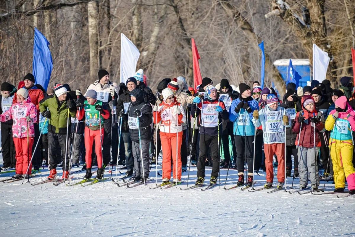 В Оренбурге прошла «Лыжня России - 2024»