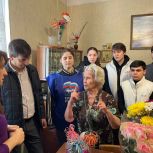 В Дагестане «Единая Россия» поздравила с Днём защитника Отечества ветеранов Великой Отечественной войны и участников СВО