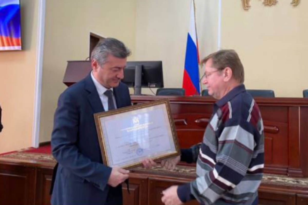 В Нальчике торжественно вручили Благодарности Главы республики участникам  СВО