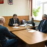 Александр Ищенко в станице Вешенской провел прием граждан, посвященный реализации национальных проектов