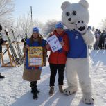 При участии «Единой России» в Багане состоялись лыжные гонки