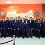 Андрей Турчак посетил в Костроме Клуб юных летчиков, космонавтов и десантников